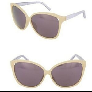 𝅺LINDA Farrow 61mm Oversized Round sunglasses NWT